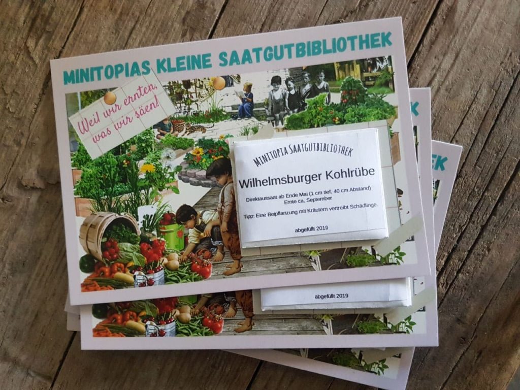 Saatgut für Alle, Alle für Saatgut – Minitopias kleine Saatgutbibliothek